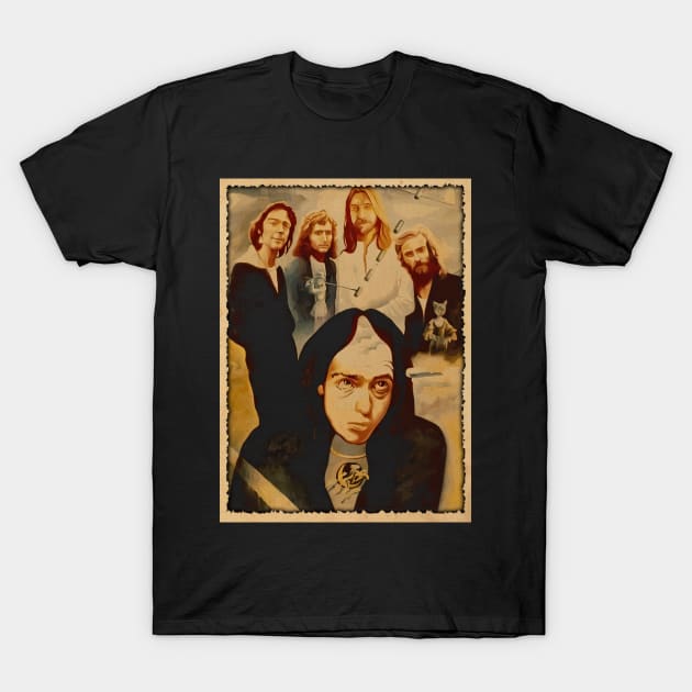 Invisible Touch Threads Genesis Band T-Shirts, Feel the Magic of Progressive Rock Fashion T-Shirt by Church Green